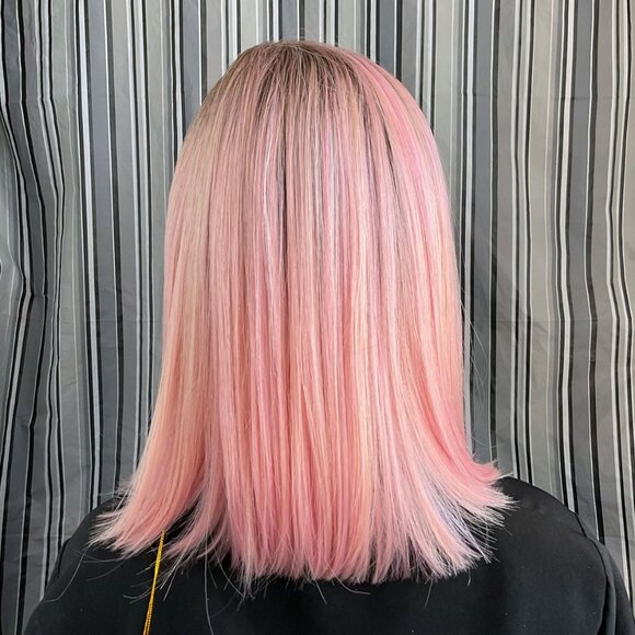 Belle Tress Alpha Blend in Rose Gold, Lace Front, Mono Part, NWT - Picture 4 of 9